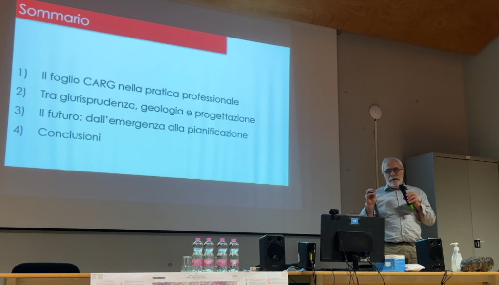 Dott. Giorgio Giacchetti, Presidente Ordine dei Geologi della Regione del Veneto